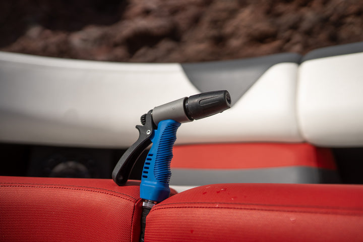 Through Hull Boat Washdown Kit with SINGLE/DUAL QUICK RELEASE FLUSH MOUNT HOSE CONNECTOR(s)