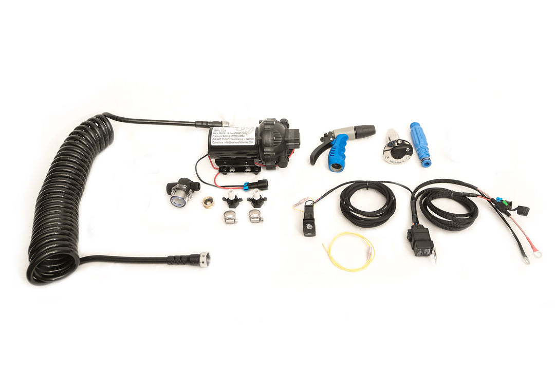 Universal Boat Washdown Kit with SINGLE/DUAL QUICK RELEASE FLUSH MOUNT HOSE CONNECTOR(s)