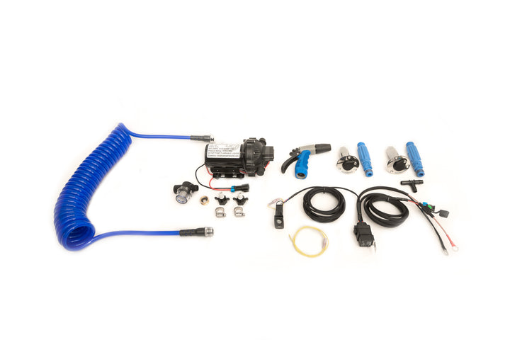 Universal Boat Washdown Kit with SINGLE/DUAL QUICK RELEASE FLUSH MOUNT HOSE CONNECTOR(s)